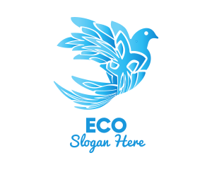 Crystal Blue Bird  Logo