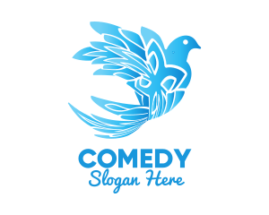 Veterinary Clinic - Crystal Blue Bird logo design