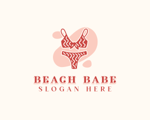 Bikini - Fashion Bikini Boutique logo design