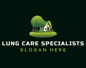 Landscaping Lawn Care logo design