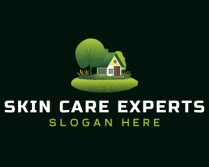 Landscaping Lawn Care logo design