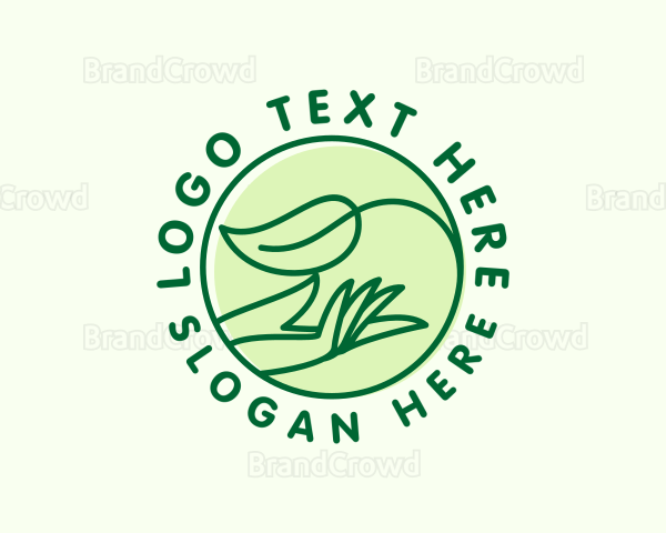 Organic Hand Spa Logo