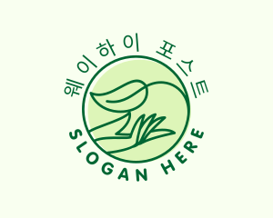 Organic Hand Spa logo design