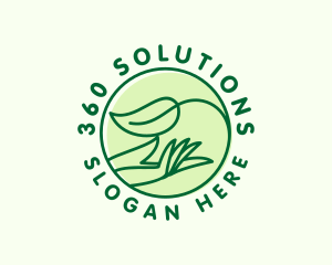 Organic Hand Spa logo design