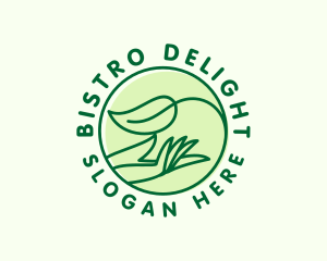 Organic Hand Spa logo design