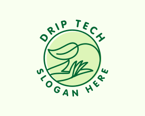 Organic Hand Spa logo design