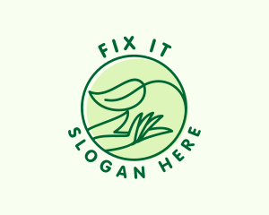 Organic Hand Spa logo design