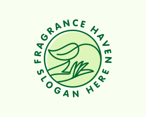 Organic Hand Spa logo design