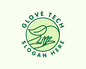 Organic Hand Spa logo design