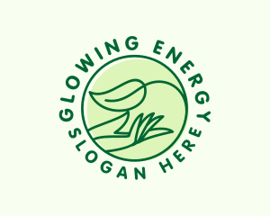 Organic Hand Spa logo design