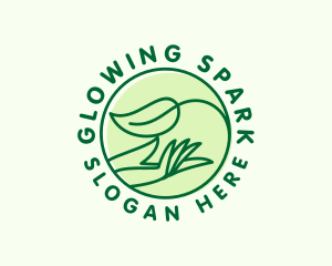 Organic Hand Spa logo design