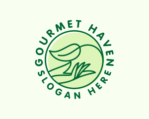 Organic Hand Spa logo design