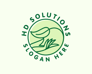 Organic Hand Spa logo design