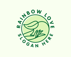 Organic Hand Spa logo design