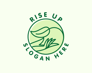 Organic Hand Spa logo design