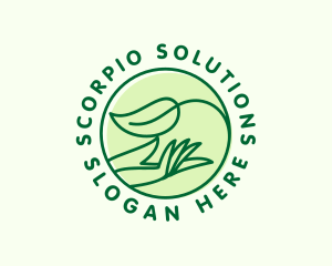 Organic Hand Spa logo design