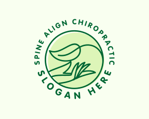 Organic Hand Spa logo design