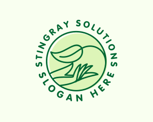 Organic Hand Spa logo design