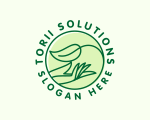 Organic Hand Spa logo design