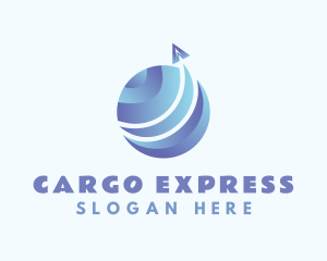 Blue Air Cargo Courier logo design