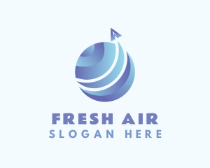 Blue Air Cargo Courier logo design