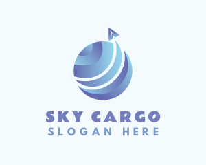 Blue Air Cargo Courier logo design