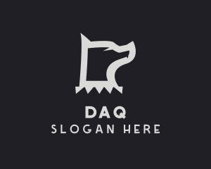 Dog House - Greyhound Pet Dog logo design