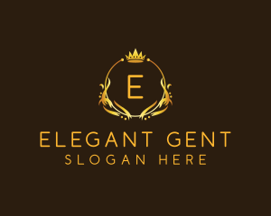 Elegant Royal Crown  logo design