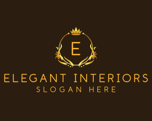 Elegant Royal Crown  logo design