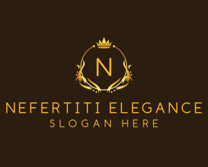 Elegant Royal Crown  logo design