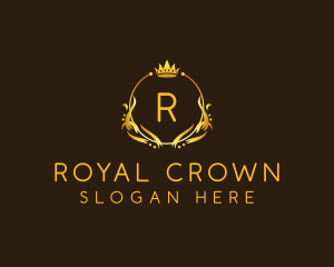 Elegant Royal Crown  logo design