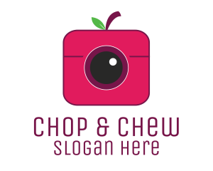 Berry Instagram Camera logo design