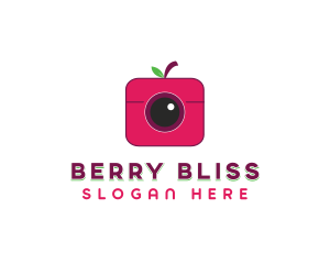 Berry Instagram Camera logo design