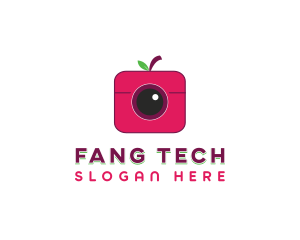 Berry Instagram Camera logo design