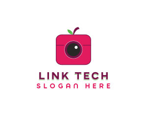 Berry Instagram Camera logo design