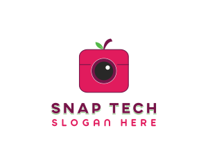 Berry Instagram Camera logo design