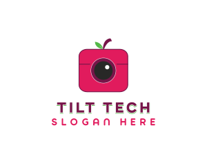 Berry Instagram Camera logo design