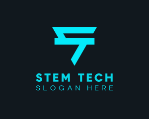 Generic Tech Letter S logo design