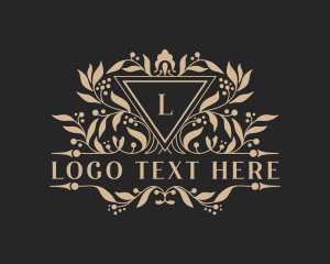 Luxury Floral Garden Logo