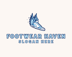 Activewear Trainers Shoes logo design