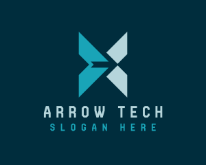 Arrow - Arrow Freight Letter X logo design