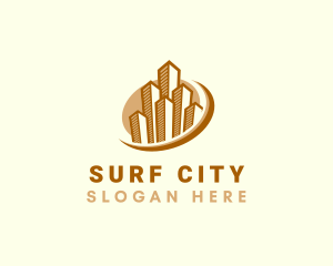 City Building Real Estate logo design