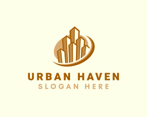 City Building Real Estate logo design