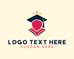 Scholarship - College Learning Education logo design