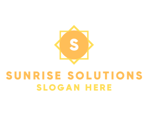 Sun Tile Flooring logo design