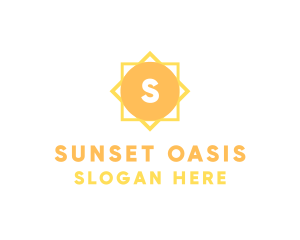 Sun Tile Flooring logo design