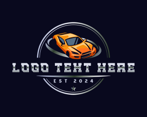 Garage - Car Racing Motorsport logo design