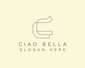 Boutique Brand Letter C logo design