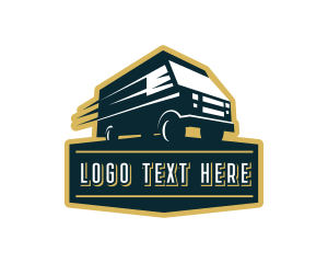 Express - Truck Express Delivery logo design