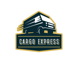Truck Express Delivery logo design